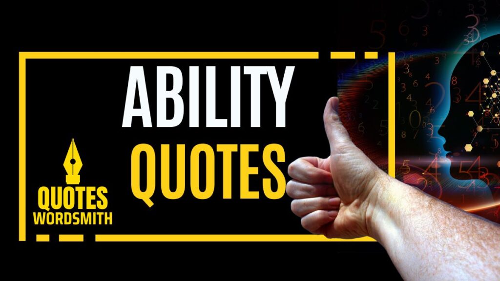 ability Quotes