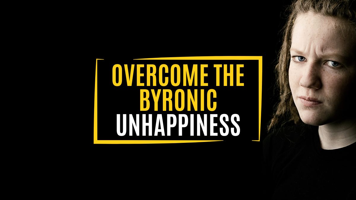 Home 33 a beautiful unhappy lady feeling the pain of byronic unhappiness